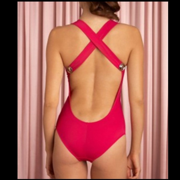 NWOT Agent Provocateur Janine one piece subtle sexy Swimsuit - Picture 4 of 10